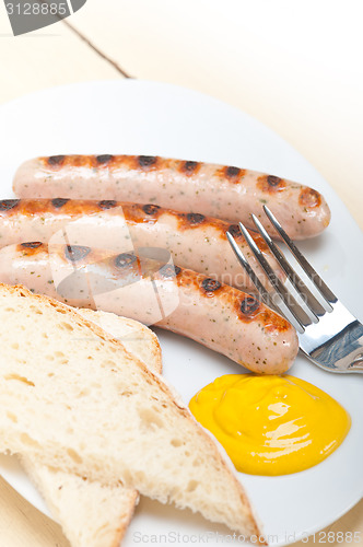 Image of traditional German wurstel sausages