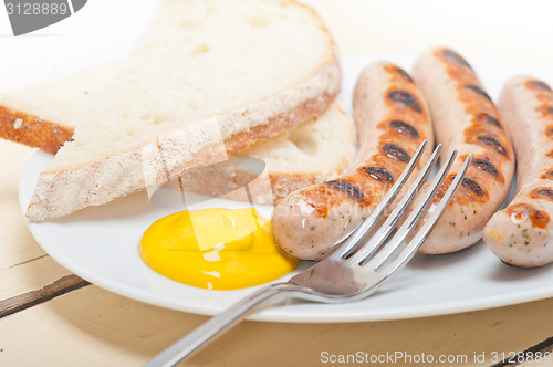 Image of traditional German wurstel sausages