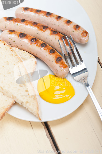 Image of traditional German wurstel sausages