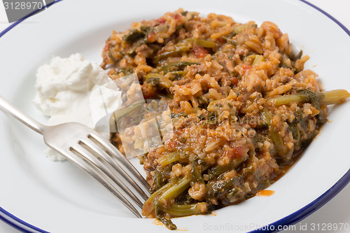 Image of Turkish mince and spinach