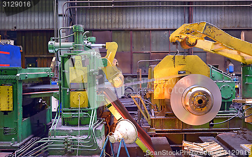 Image of  steel coil processing machine