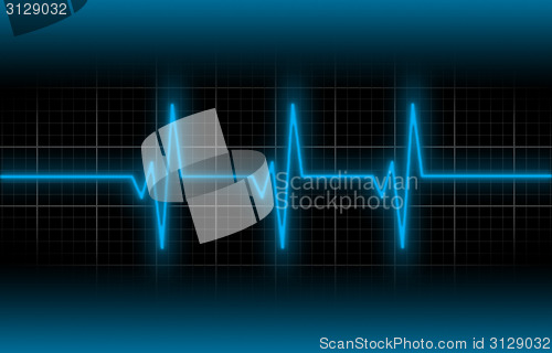 Image of Electrocardiogram - Concept of healthcare