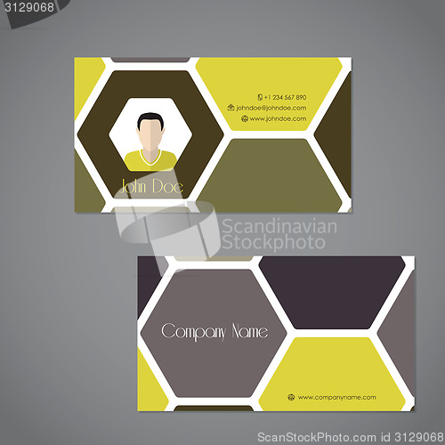 Image of Cool business card with two sides