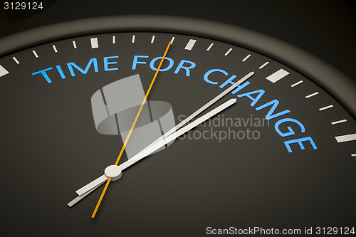 Image of time for change