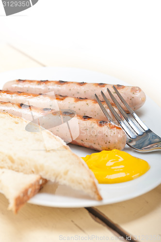 Image of traditional German wurstel sausages