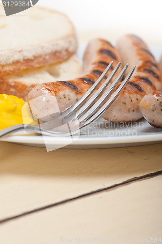 Image of traditional German wurstel sausages