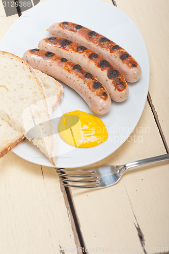 Image of traditional German wurstel sausages