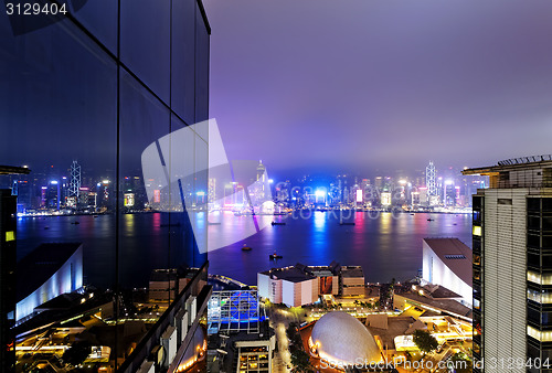 Image of Hong Kong night