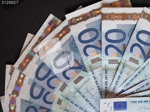 Image of Euro bank notes