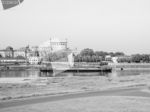 Image of  Elbe river in Dresden 