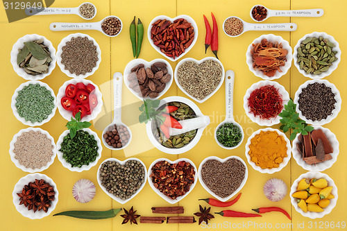 Image of Spice and Herb Abstract