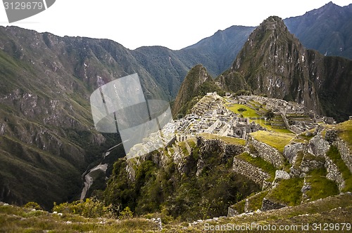 Image of Machu Picchu view in early morning