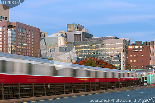 Image of Boston subway