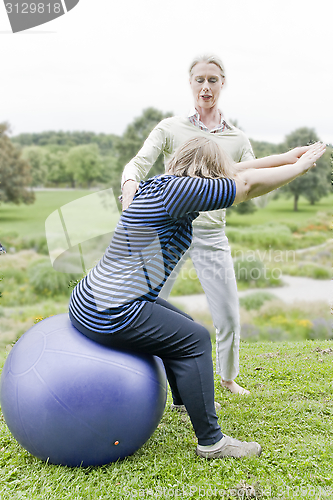 Image of Physiotherapy with ball