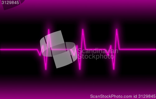 Image of Electrocardiogram - Concept of healthcare