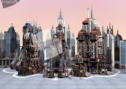 Image of Futuristic City