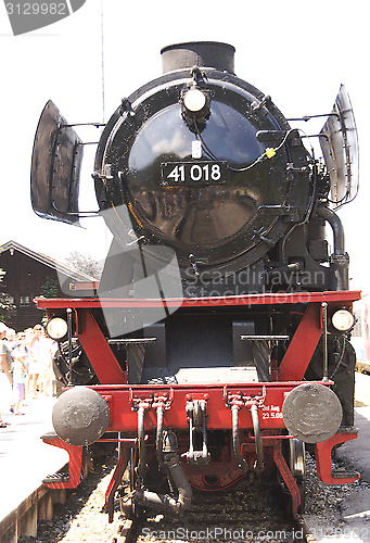 Image of steam locomotive 40018