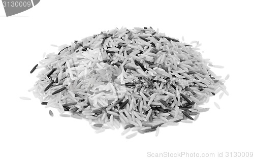 Image of Wild rice, basmati and camargue grains