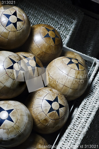 Image of Wood balls