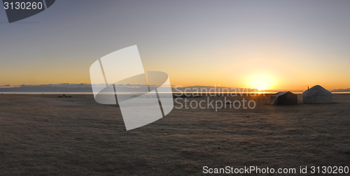 Image of Yurts in Kyrgyzstan