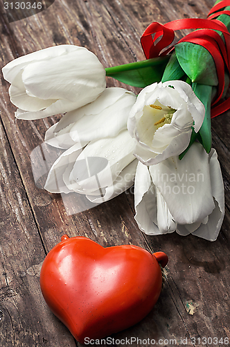 Image of bouquet of tulips 