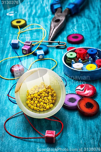 Image of crafts with beads