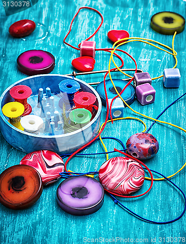 Image of crafts with beads