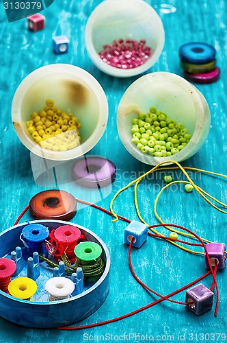 Image of crafts with beads