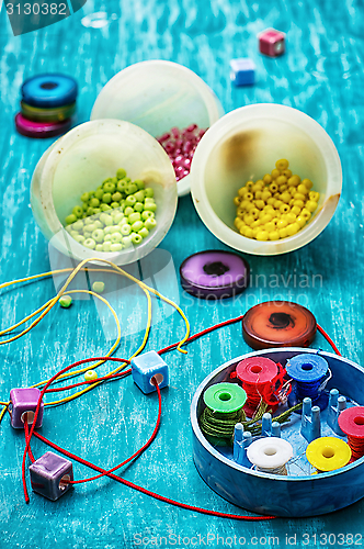 Image of crafts with beads