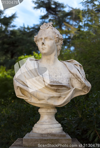 Image of Monument, marble. Barcelona, Spain.