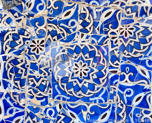 Image of Detail of the ceramics from the Guadi 