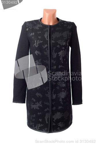 Image of Stylish women's coats black
