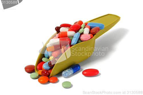 Image of Scoop with pills