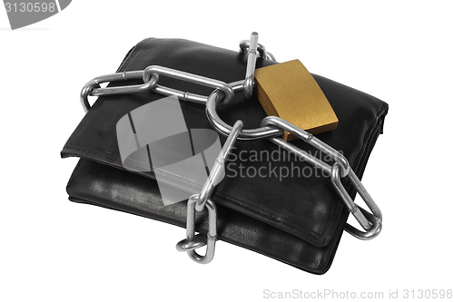 Image of Wallet in chains