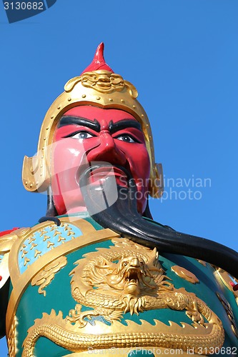 Image of Statue Chinese war 