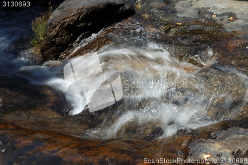 Image of The water in the stream 