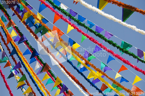 Image of Festive flags