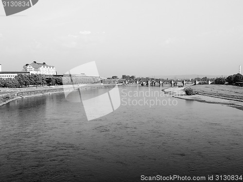 Image of  Elbe river in Dresden 