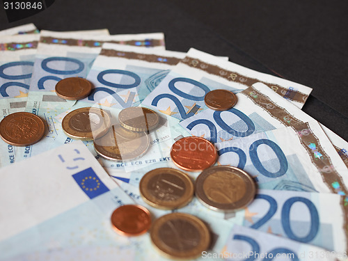 Image of Euro bank notes