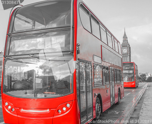 Image of Red Bus in London