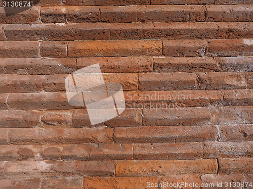 Image of Red bricks background