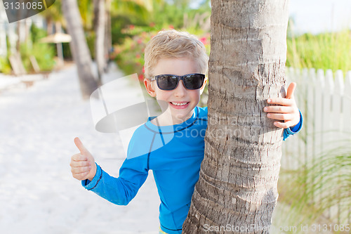 Image of boy at the beach