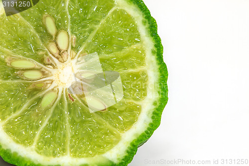 Image of Bergamot isolated white background