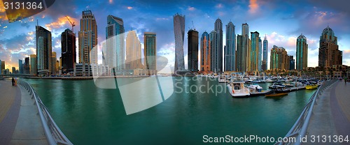 Image of Dubai Marina Panorama