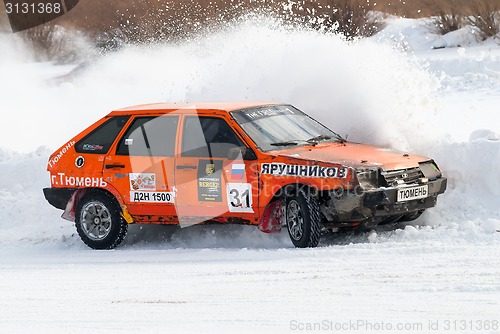 Image of Sports ice competitions on cars