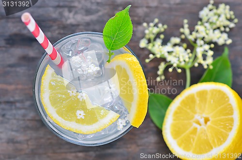 Image of elderflower juice