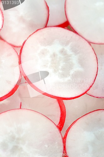 Image of radish slices