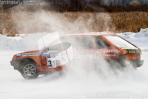 Image of Sports ice competitions on cars