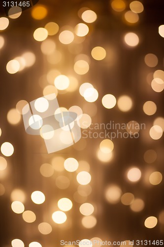 Image of Natural bokeh. Photo of holidays lights