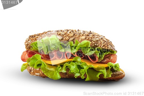 Image of Sandwich isolated on white